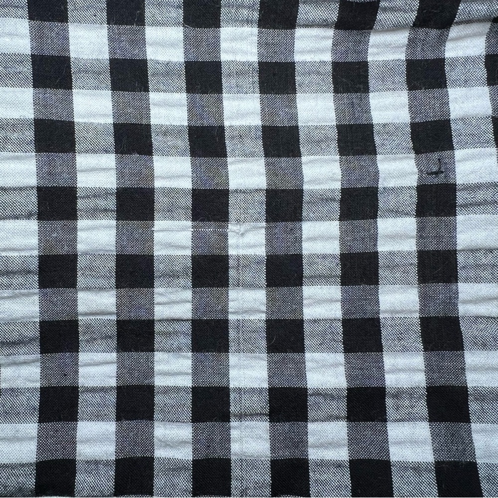 Dubgee by Whoopi Cacoon Dress Black & White Check - Picture 8 of 8